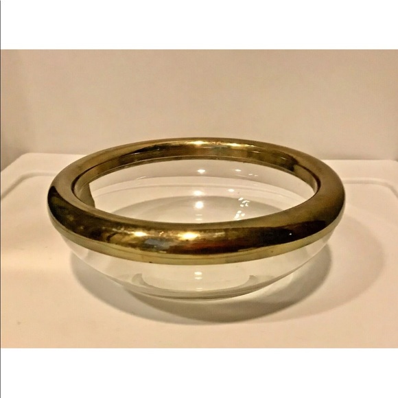 New Vintage Italian Hand Made Glass Bowl Italy - Picture 5 of 16